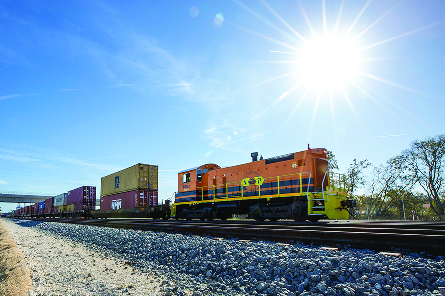 GPA retrofitted 11 switch locomotives to reduce idling