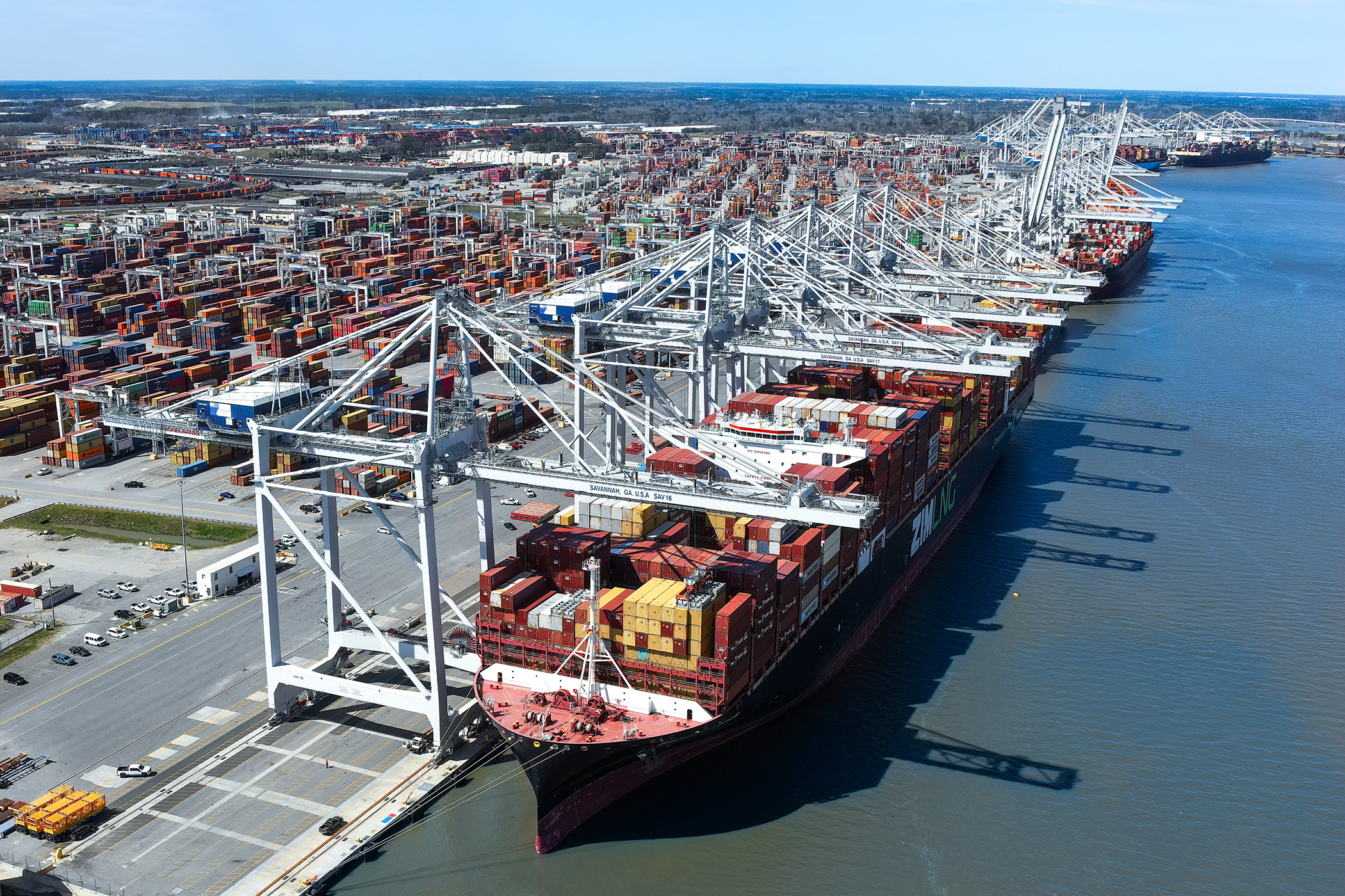 Port of Savannah achieves busiest February on record